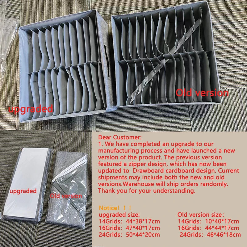 Divided Clothes Storage Box