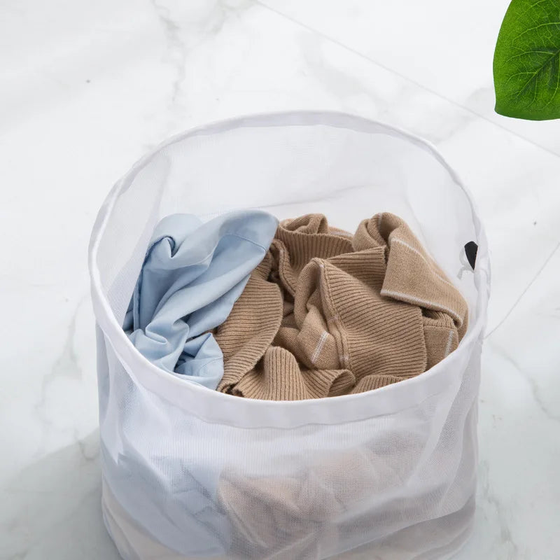 Drawstring Mesh Laundry Bag