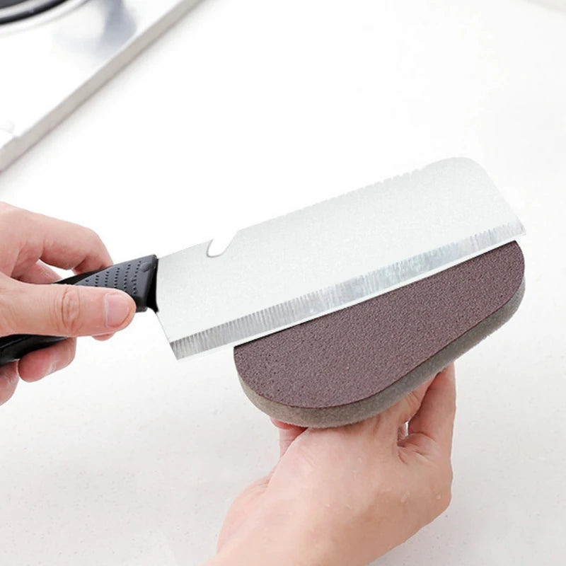 Abrasive Cleaning Sponge with Handle