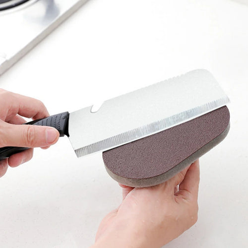 Abrasive Cleaning Sponge with Handle