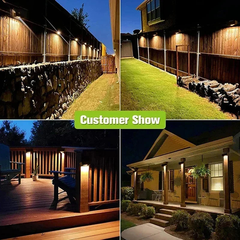 Solar Colour-Changing Wall Light