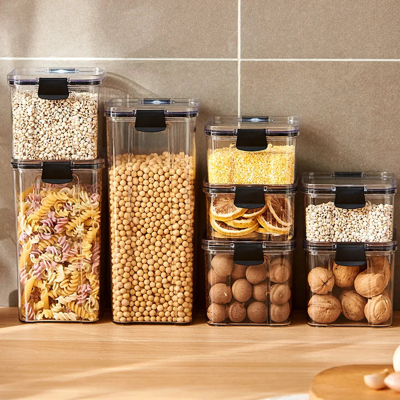 Clip-Lock Pantry Storage Container