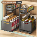 Adjustable Two-Tier Pull-Out Under Sink Organiser