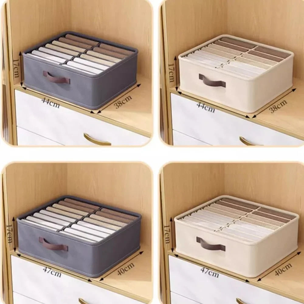 Divided Clothes Storage Box