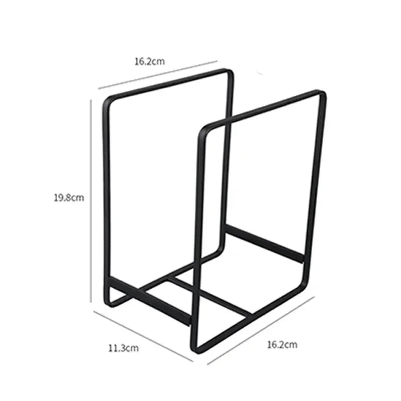 Upright Plate Storage Rack