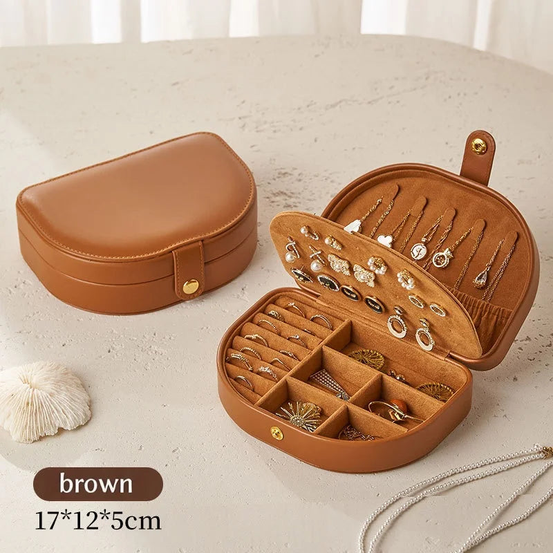 Travel Jewellery Box with Compartments