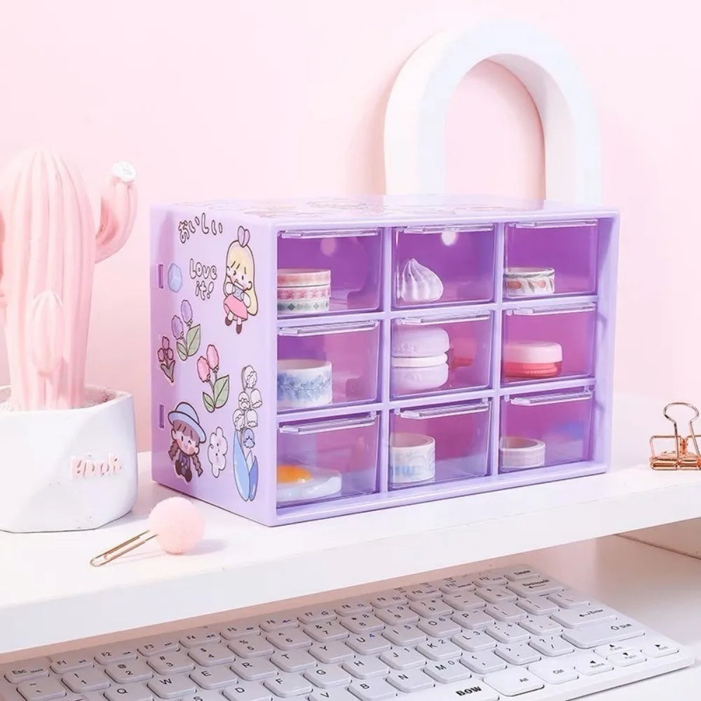 Nine-Drawer Jewellery and Small Item Organiser