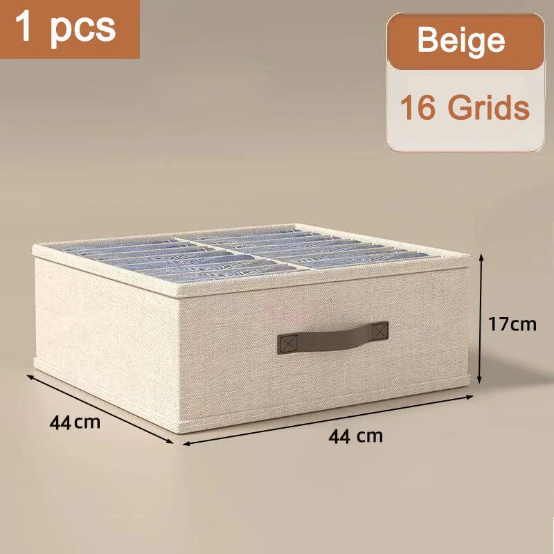 Divided Clothes Storage Box