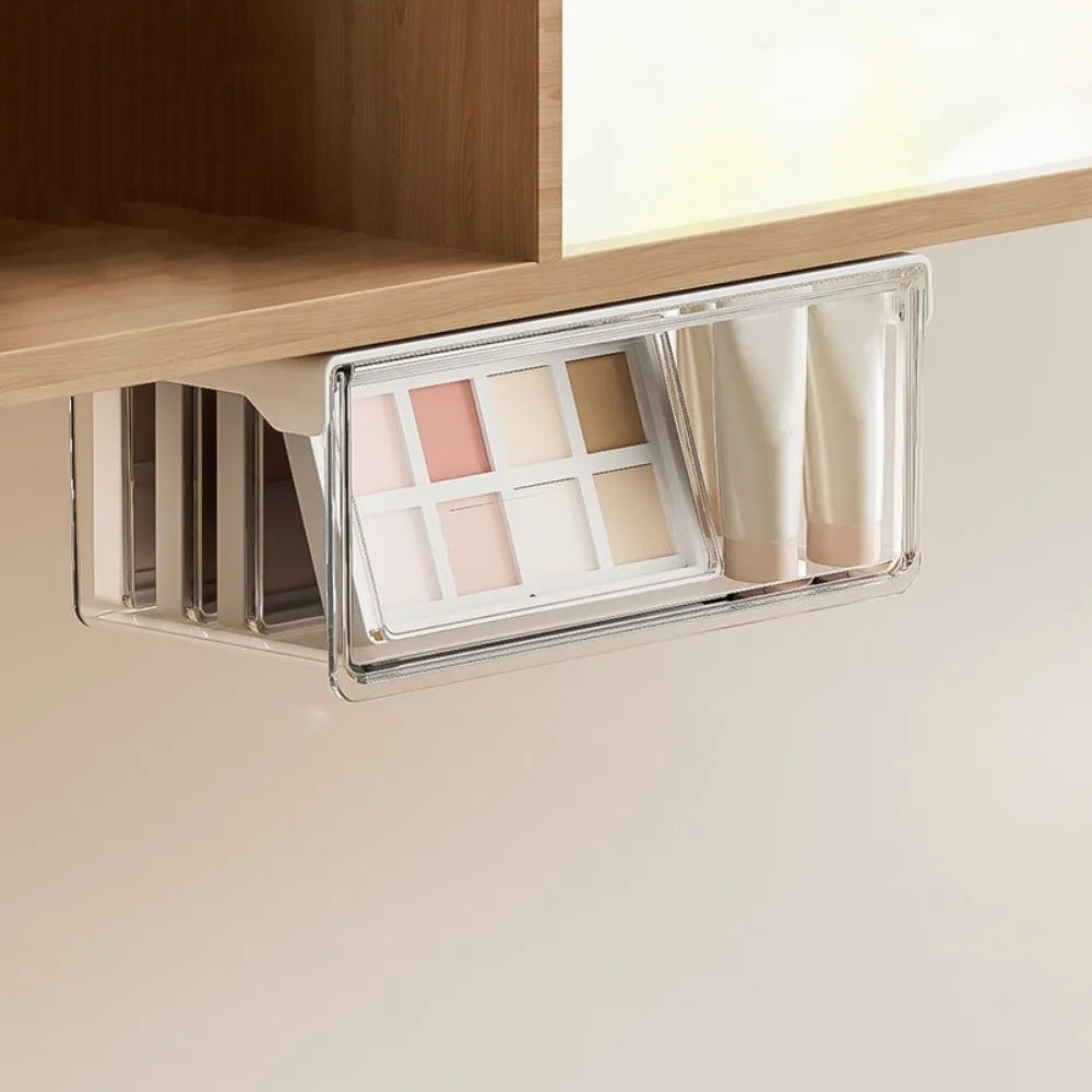 Self-Adhesive Under-Shelf Storage Drawer