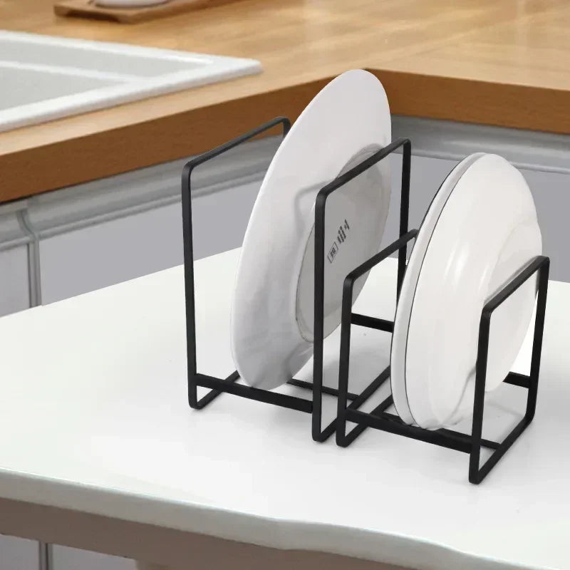 Upright Plate Storage Rack
