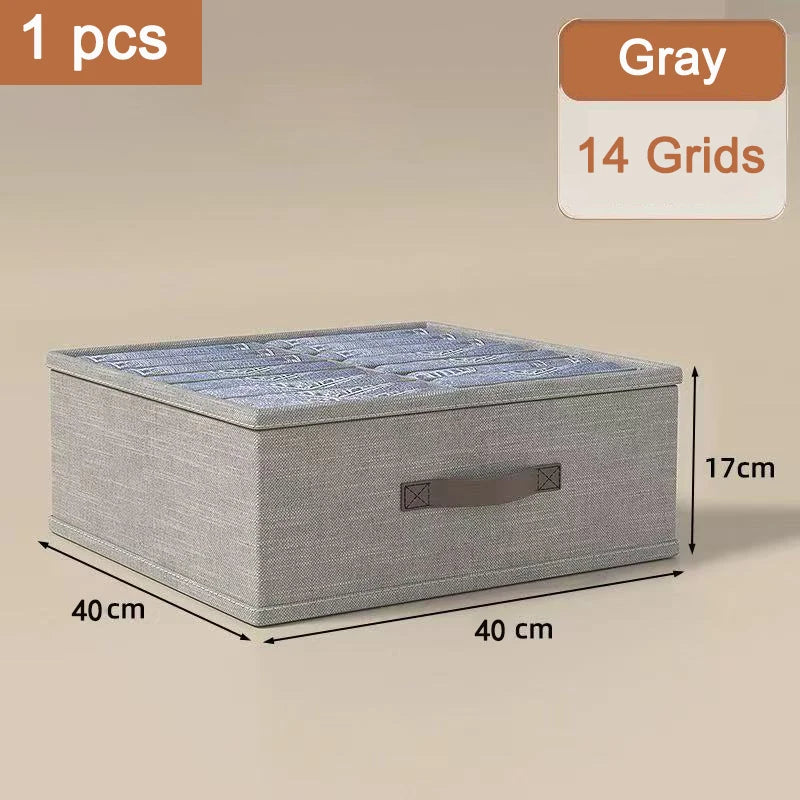 Divided Clothes Storage Box