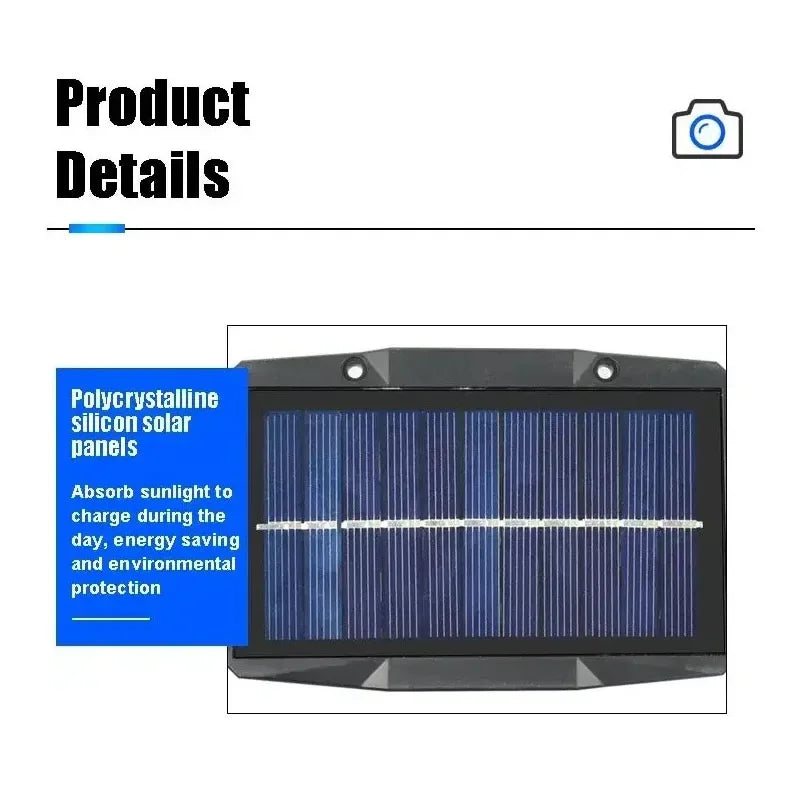 Solar Colour-Changing Wall Light