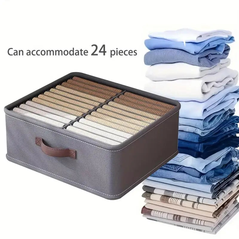 Divided Clothes Storage Box