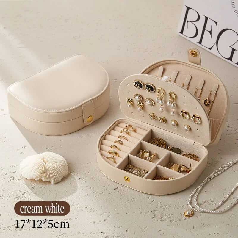 Travel Jewellery Box with Compartments