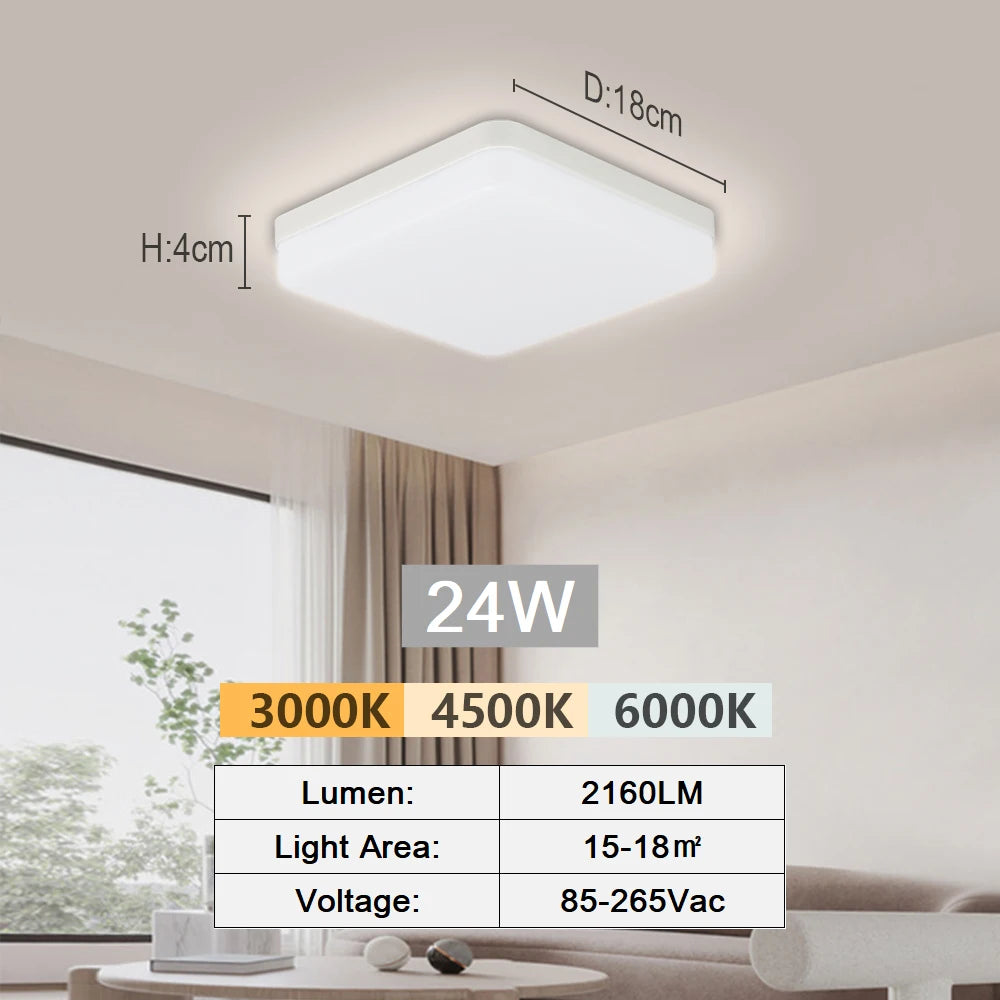 Ultra-Slim LED Ceiling Light