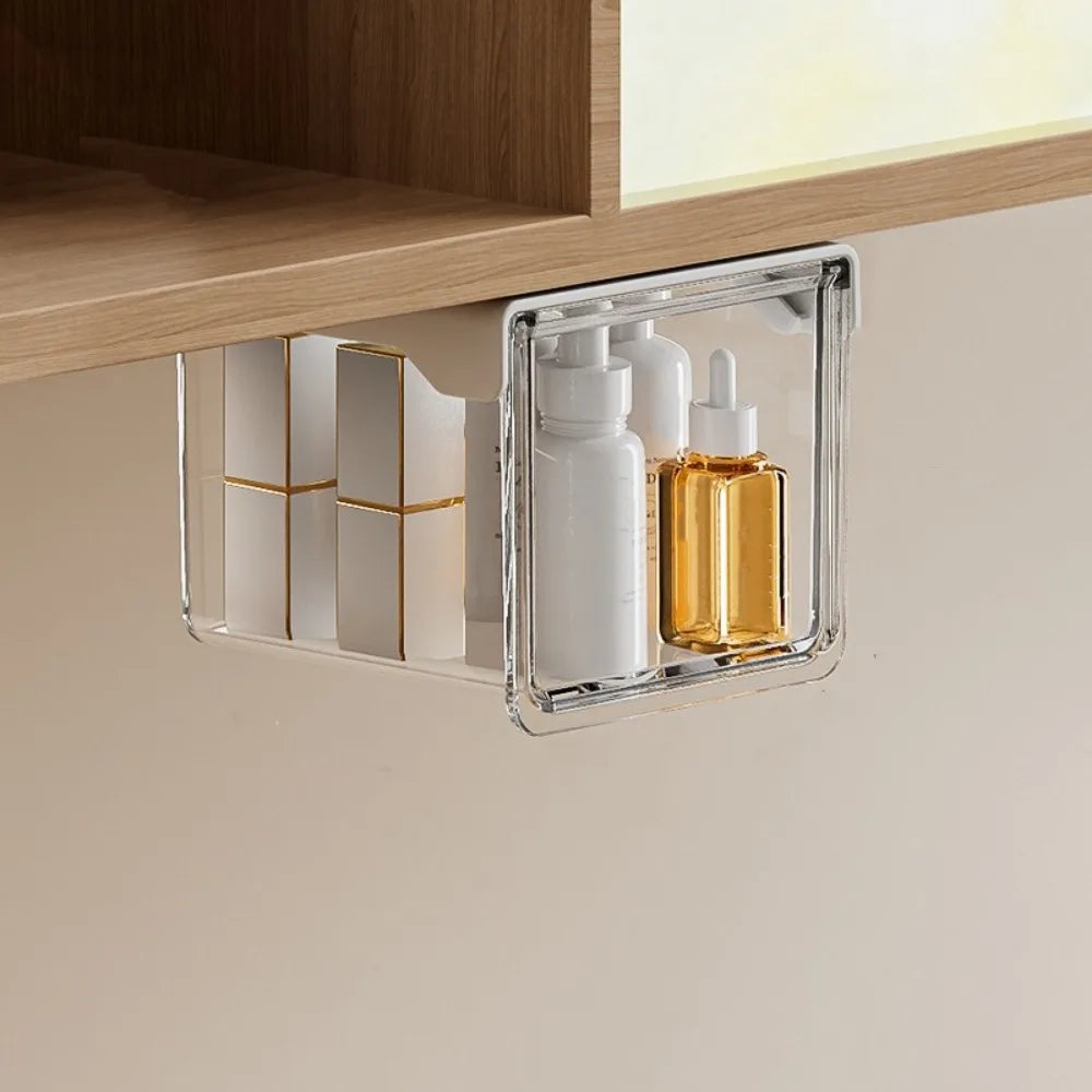Self-Adhesive Under-Shelf Storage Drawer