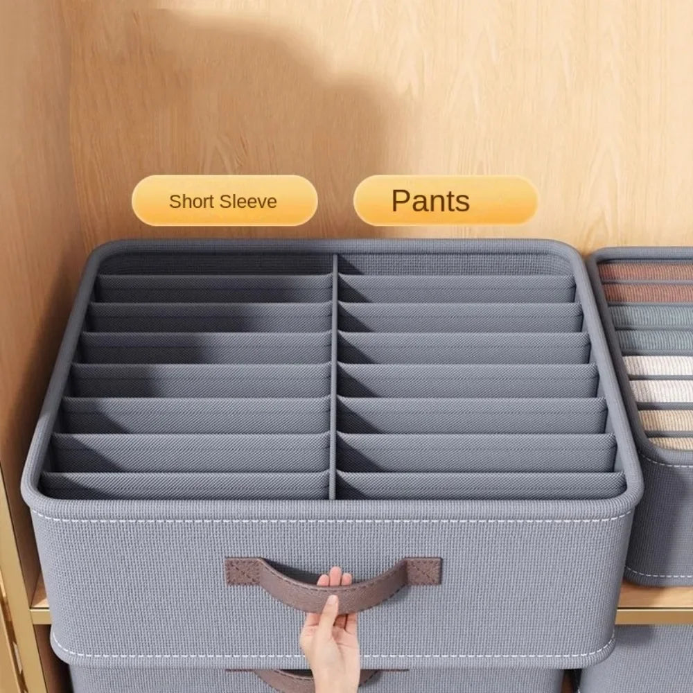 Divided Clothes Storage Box