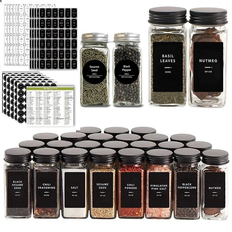 Pre-Printed Spice Jar Labels
