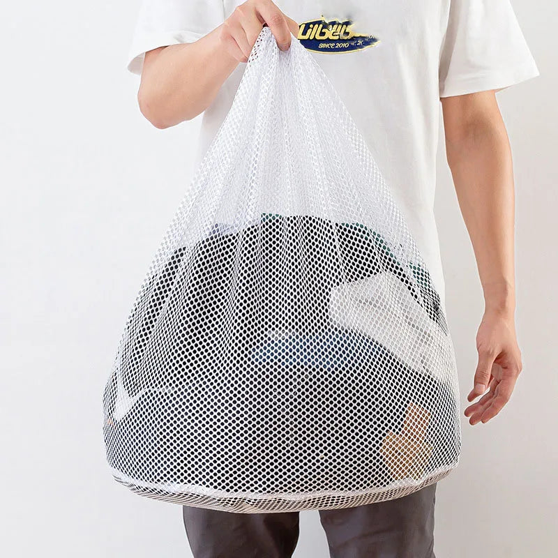 Drawstring Mesh Laundry Bag