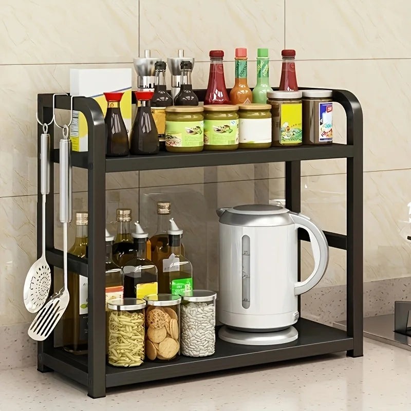 Two-Tier Kitchen Worktop Shelf