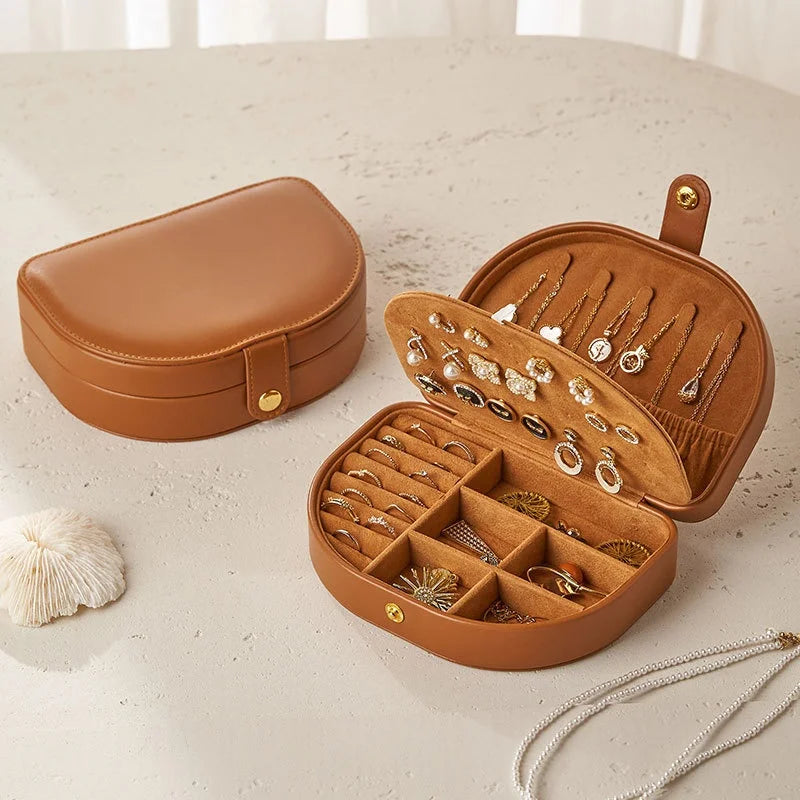 Travel Jewellery Box with Compartments