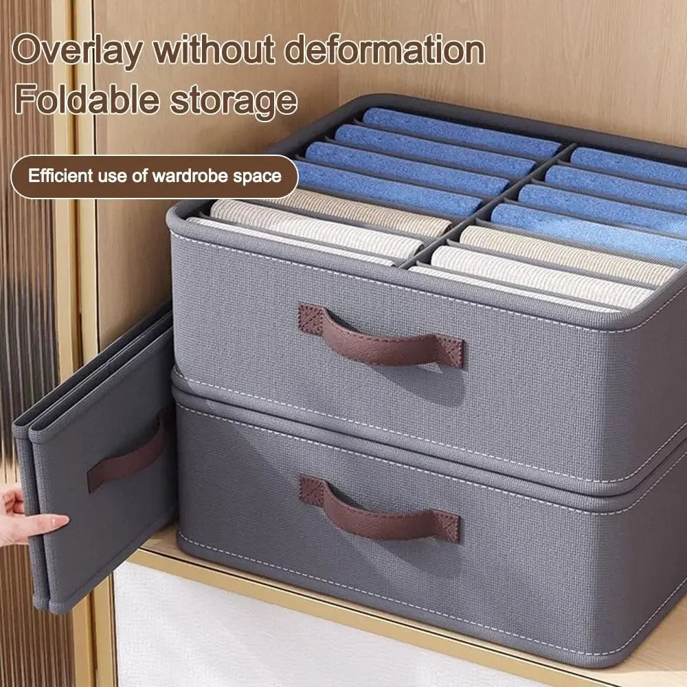 Divided Clothes Storage Box