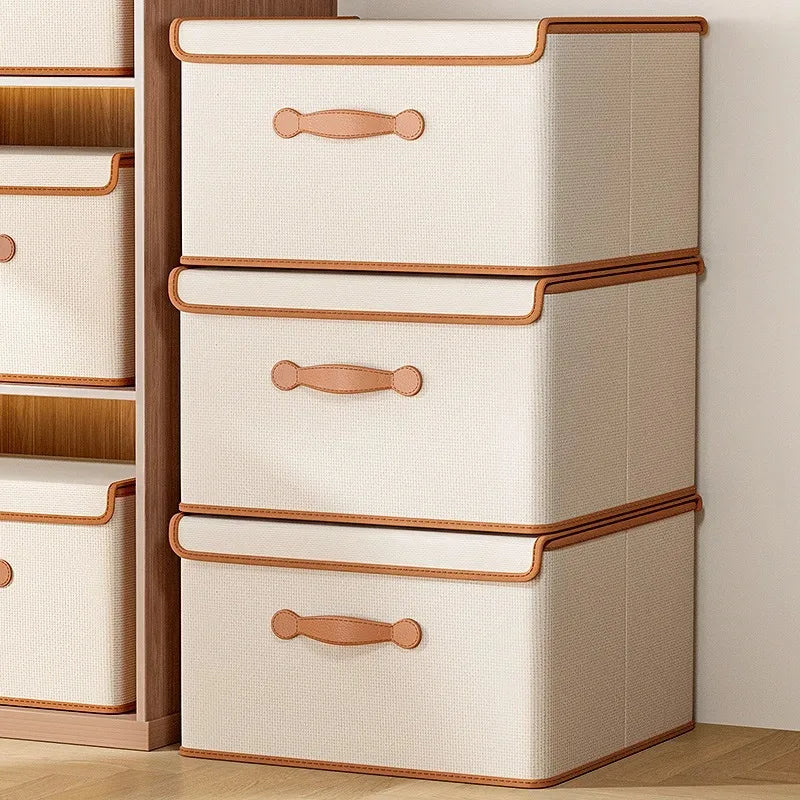 Fabric Storage Box with Lid