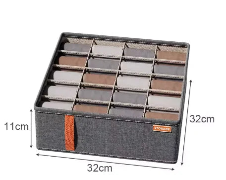 Compartment Drawer Organiser for Underwear and Socks