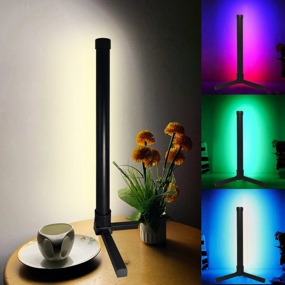 RGB Corner Floor Lamp with Remote Control