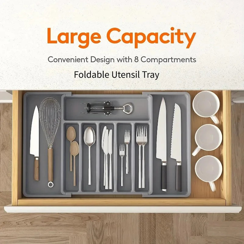 Expandable Cutlery Drawer Organiser