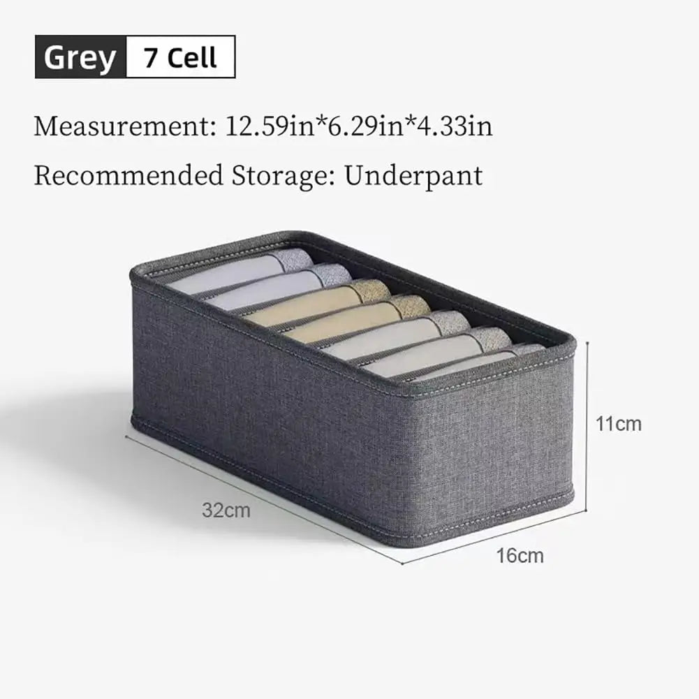 Compartment Drawer Organiser for Underwear and Socks