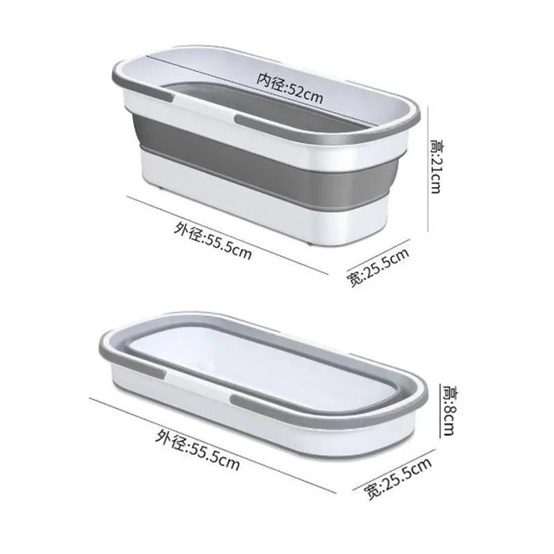 Collapsible Bucket with Carry Handle