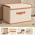 Fabric Storage Box with Lid