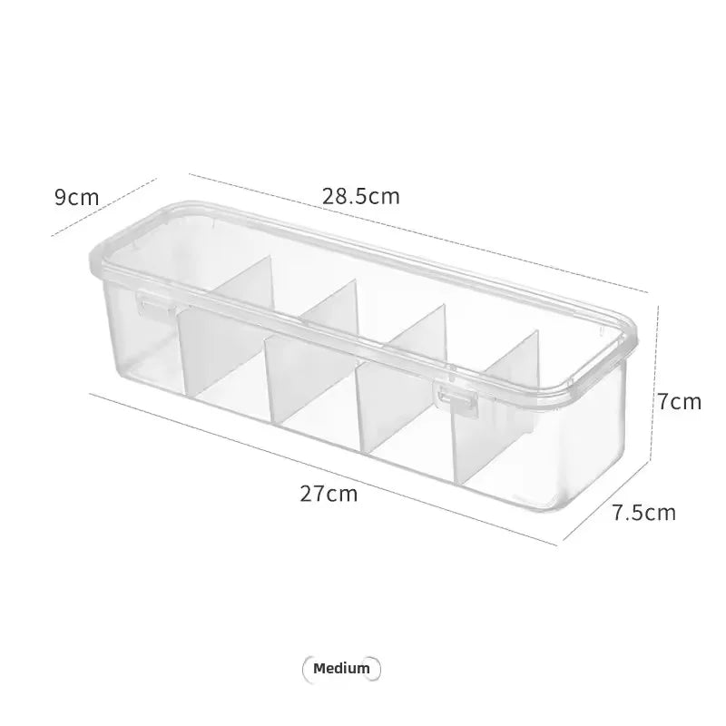 Cable Storage Box with Removable Dividers