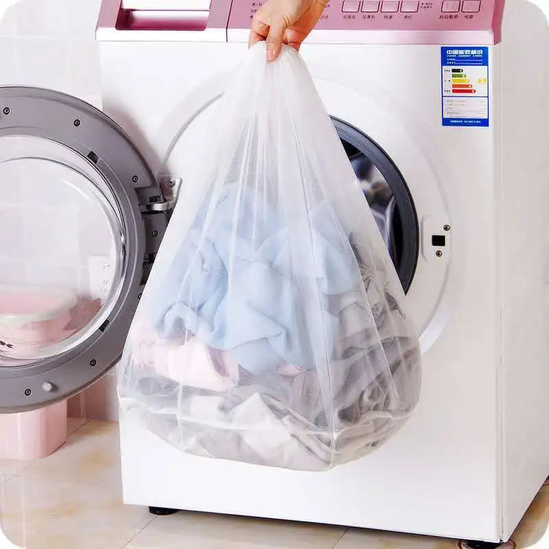 Drawstring Mesh Laundry Bag