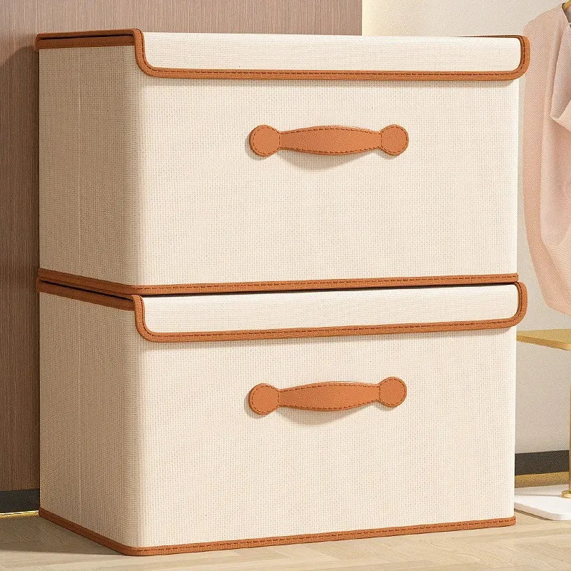 Fabric Storage Box with Lid