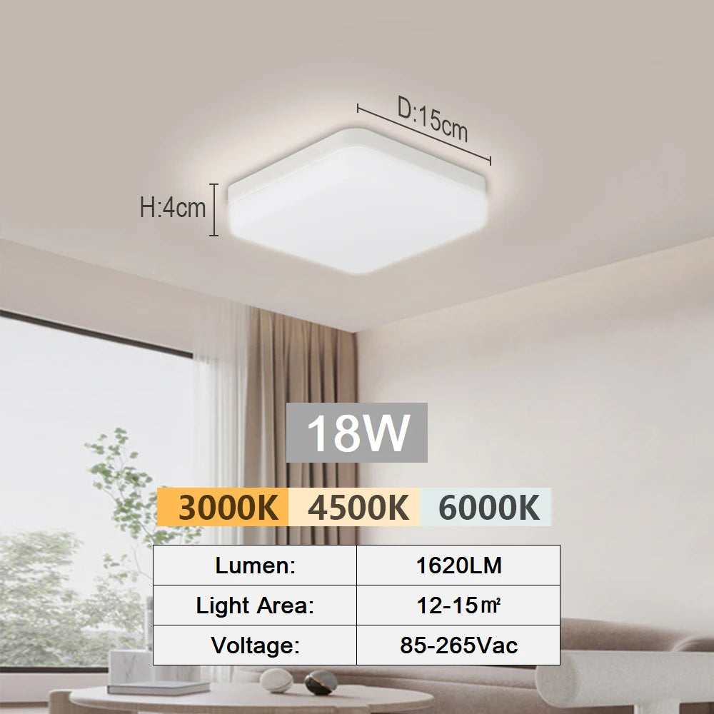 Ultra-Slim LED Ceiling Light