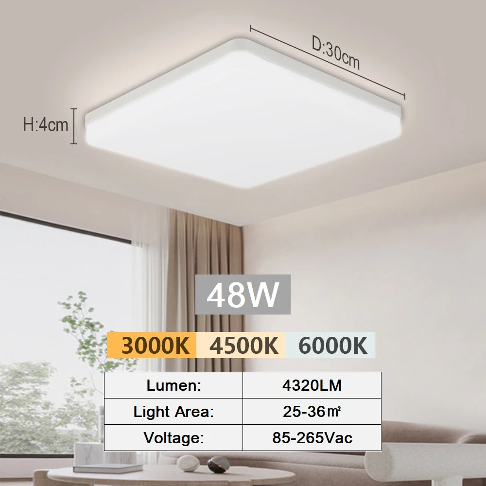 Ultra-Slim LED Ceiling Light