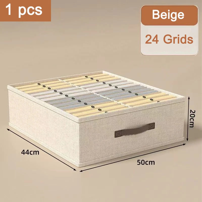 Divided Clothes Storage Box