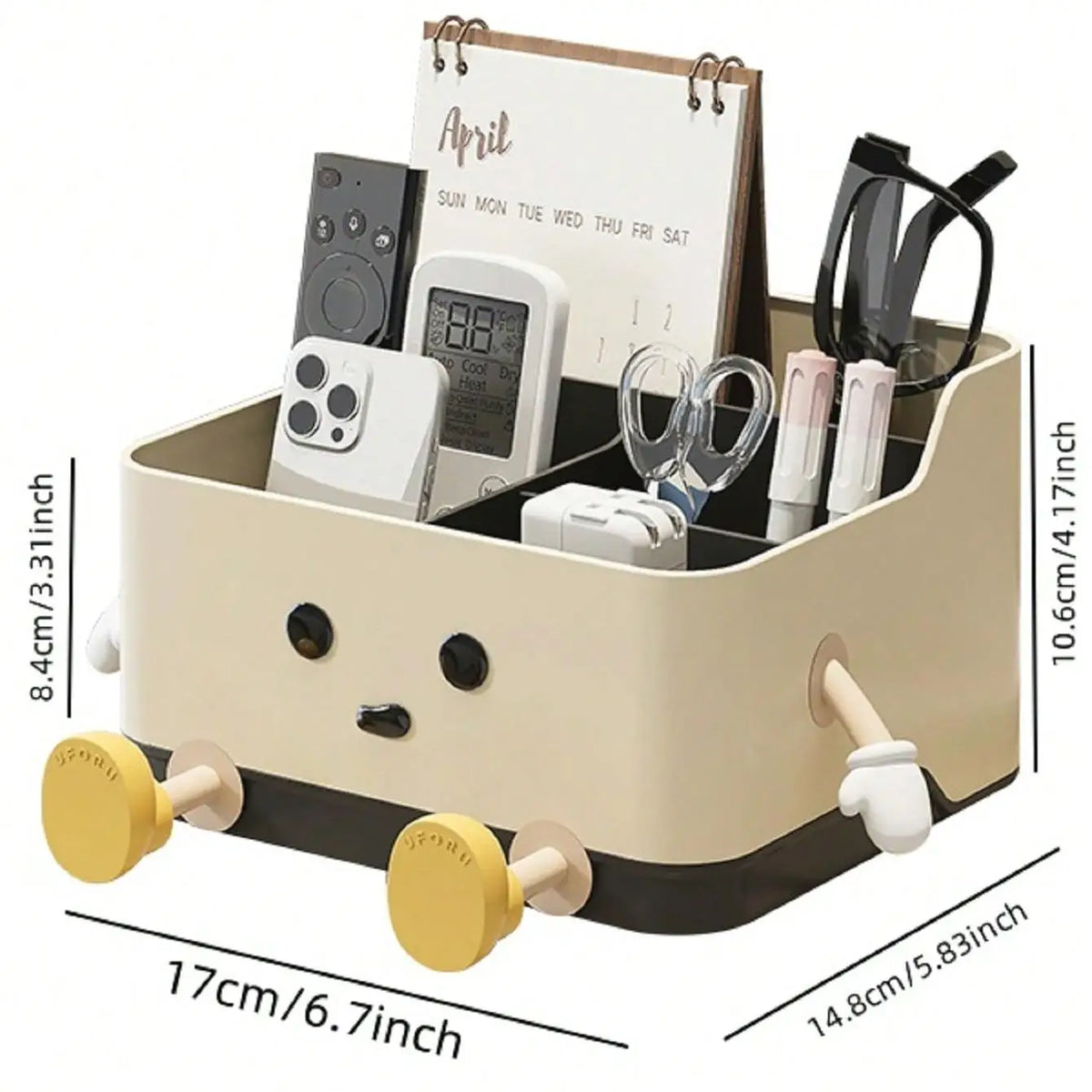 Compartment Desk and Make-Up Organiser