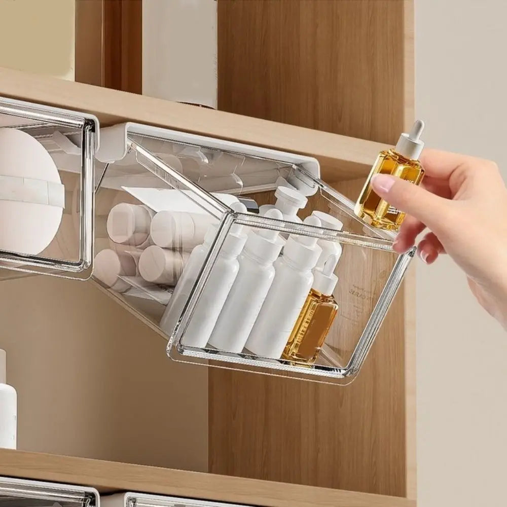 Self-Adhesive Under-Shelf Storage Drawer