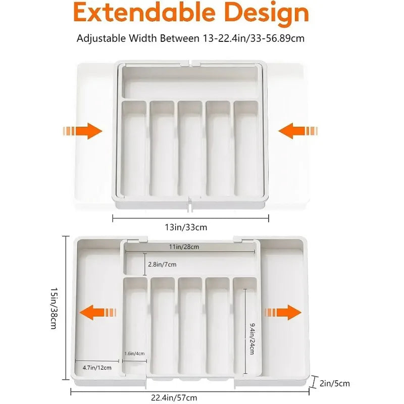 Expandable Cutlery Drawer Organiser