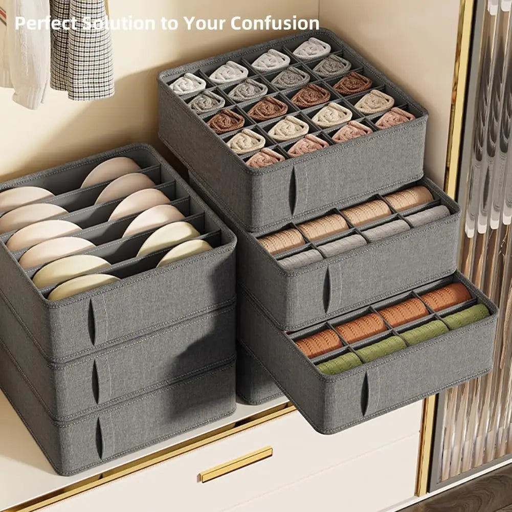 Compartment Drawer Organiser for Underwear and Socks