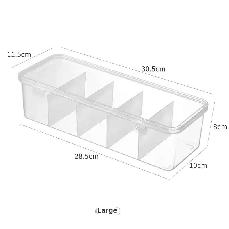 Cable Storage Box with Removable Dividers